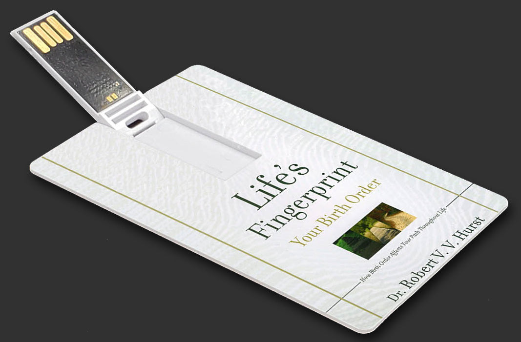 Life's Fingerprint - Audio Book Version, USB Flash Drive